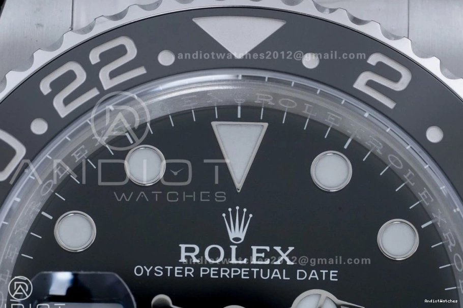 Trendy 904L V ARF Master Oyster Bracelet LHD on GMT 1:1 New 868 SH3285 II VTNR Best SS 126720 Edition 0315